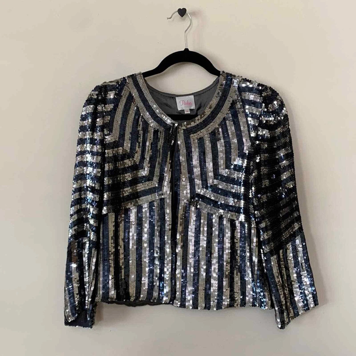 Parker sequin deals jacket