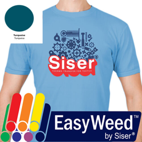 SISER EasyWeed Heat Transfer Vinyl HTV - 15" x 5 Yard Roll T-shirt Vinyl, FRESH - Picture 24 of 31