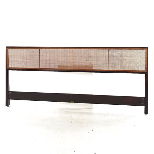 Edward Wormley for Dunbar Mid Century Cane King Headboard - Picture 3 of 6