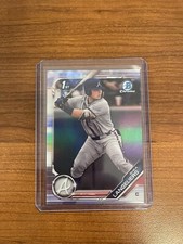 Shea Langeliers 2019 Bowman Chrome Draft 1st Refractor #BDC-67 BRAVES ATHLETICS