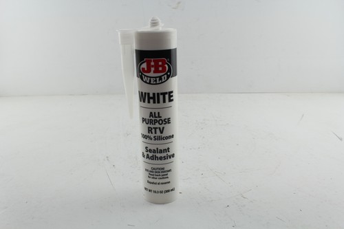 JB WELD 31912 RTV ALL PURPOSE SILICONE WHITE FOR HOUSEHOLD MECHANICAL JOBS 292g - Picture 3 of 4