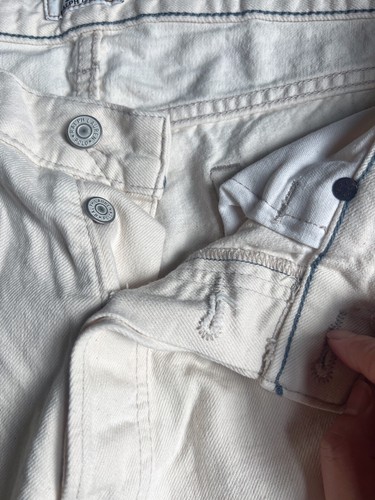 Polo Ralph Lauren Men’s Light Beige 1967 The Varick Slim Denim Size 35x30 NWT - Picture 5 of 8