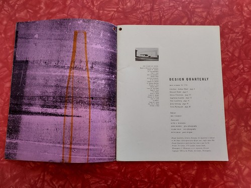 Design Quarterly by Walker Art Center - 1954 to 1967 - MCM - Mostly MINT or NM - Picture 30 of 273