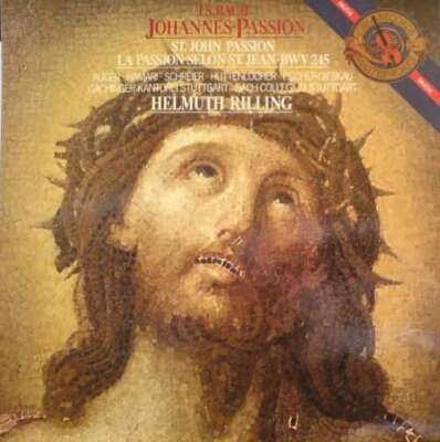 J.S. Bach*, Helmuth Rilling, Gächinge Box + 3xLP Album Vinyl Sch