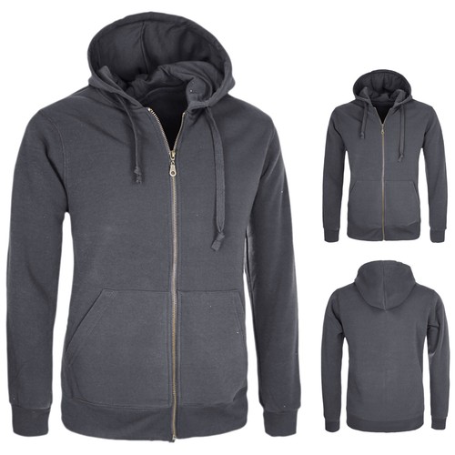 Felpa Uomo Invernale Con Cappuccio Maglione Sportivo Maglia Pullover Zip VEQUE - Foto 25 di 49