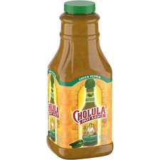 Cholula Green Pepper Hot Sauce 64 fl oz - One 64 Fluid Ounce Bulk Container o...