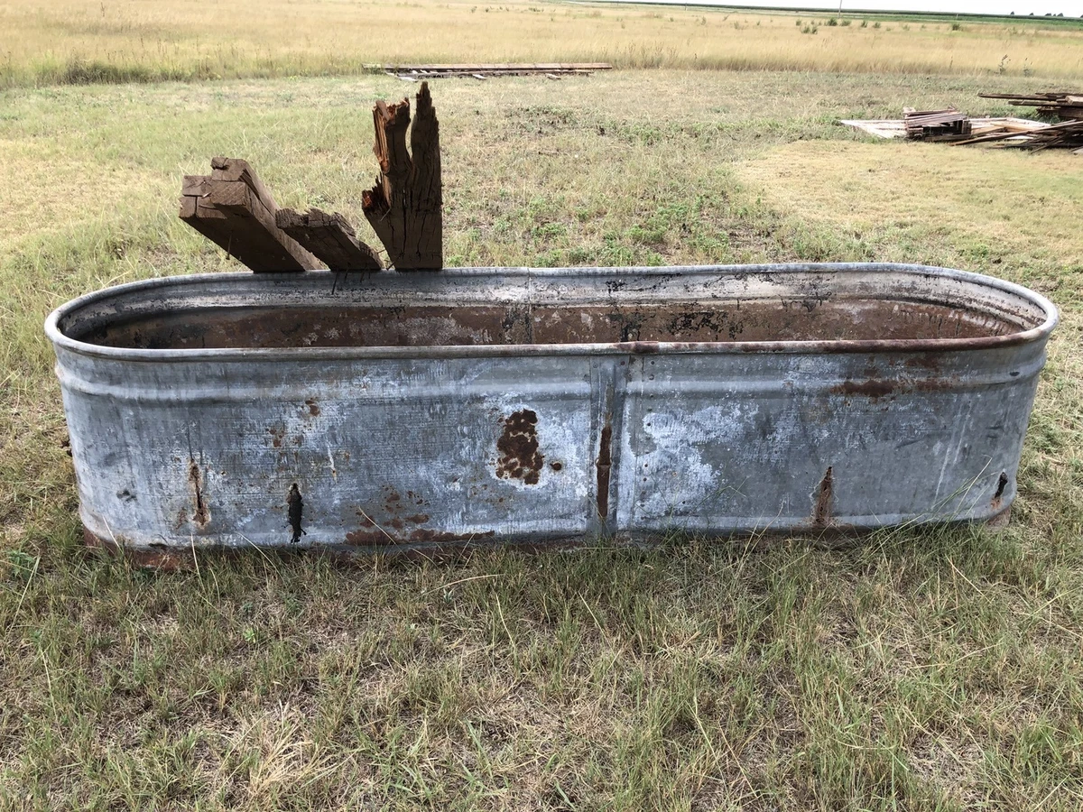 Galvanized Water Trough