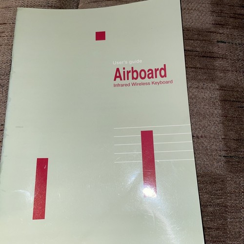 Airboatd infrared wireless keyboard users guide - Picture 2 of 2