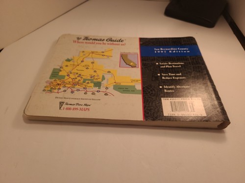 1997 Thomas Guide Map Book Directory San Bernardino County - Picture 6 of 10