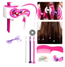Automatic Hair Styling Tool – Easy Twist Braider Kids DIY Electric Machine Toy