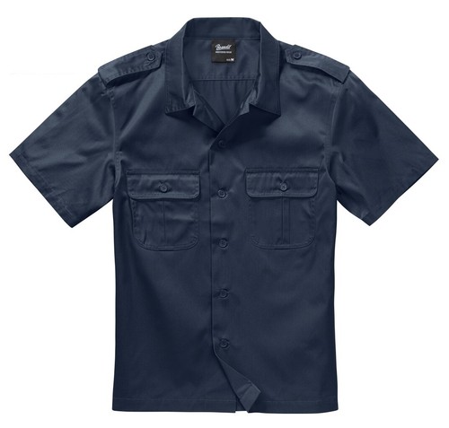 Brandit Herren US Army Shirt Herren Kurz Arm Pilotenhemd Security Arbeitshemd - Bild 2 von 15