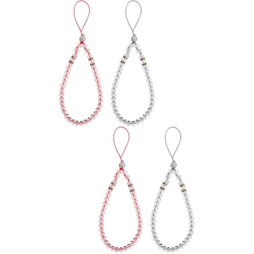 2 Count Mobile Phone Lanyard Cell Bracelet Wristlet Bling Chain Strap - 第 6/12 張圖片