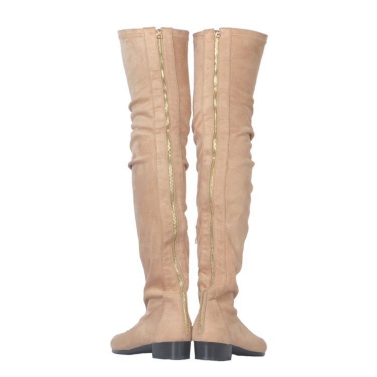 Mujeres Rodilla Moda Invierno Punta rojoonda Tirar Sobre la Rodilla Mujeres botas Altas botas de Montar Talla EE. UU. 9ee949 Mujeres Rodilla Moda Invierno Punta rojoonda Tirar Sobre la Rodilla Mujeres botas Altas botas de Montar Talla EE. UU. 9ee949