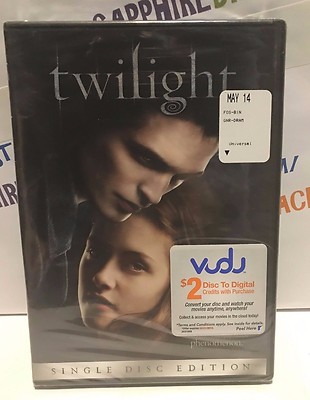 twilight SINGLE DISC EDITION DVD BRAND NEW!