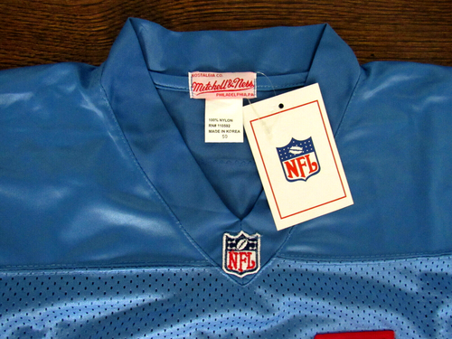 EARL CAMPBELL HOF 91 HOUSTON OILERS SIGNED AUTO MITCHELL & NESS JERSEY PSA/DNA - Picture 5 of 5