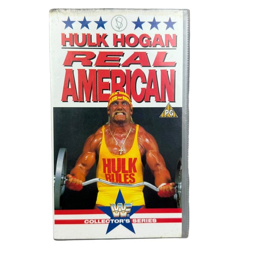 WWF Video VHS Hulk Hogan Real American Wrestling Collectors Video 1990