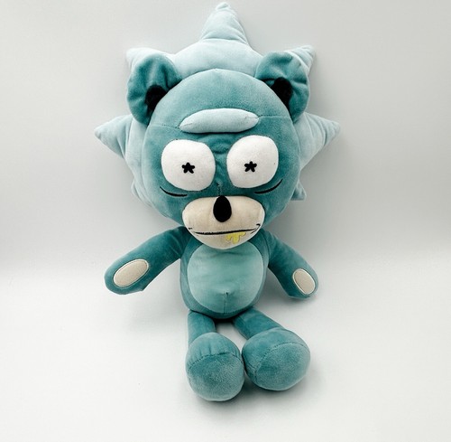 Rick and Morty Teddy Rick Plüsch 20 Zoll Blau Hot Topic Exclusive 2020 Selten