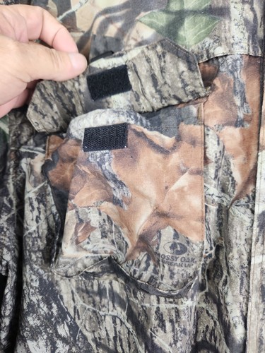 Mossy Oak Mens Size L TrekLite Vented Button Down Hunting Fishing Shirt GUC - Picture 3 of 9