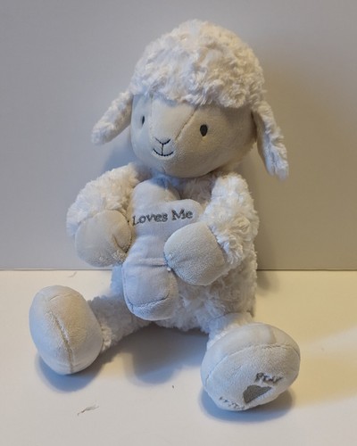 Demdaco Plush White Pray With Me Lamb Now I Lay Me Down to Sleep Jesus - Works - Picture 2 of 8