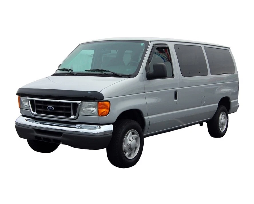 AVS 192077 In-Channel Ventvisor Window Deflector for 92-06 Ford E-Series 2pk Foto 3 de 4