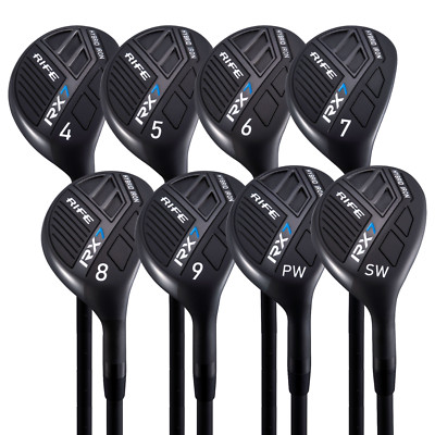 Rife Golf RX7 #4-SW True Hybrid Iron Set  Right Handed (Tall Option Available)