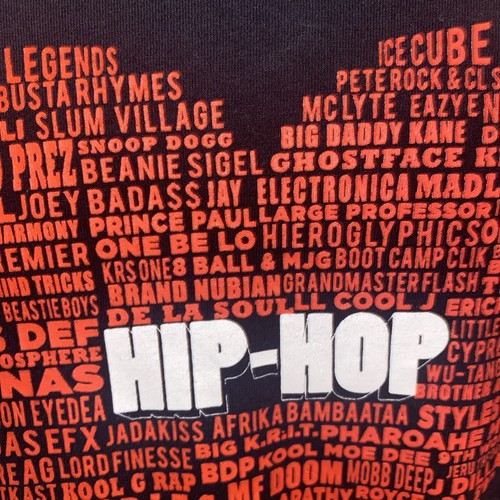 HIP HOP Love Heart T-Shirt 3XL Black DMX Wu Tang Clan BDP Scarface Jay Z - Picture 5 of 18