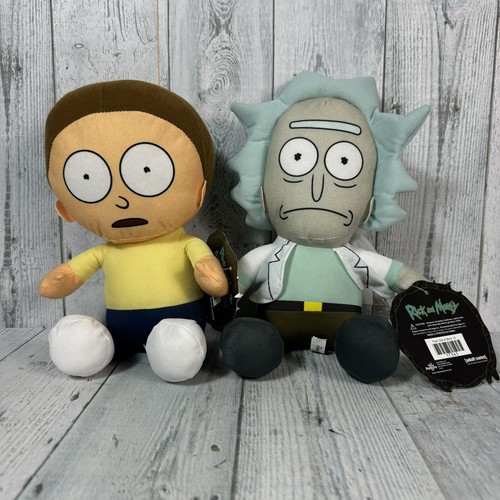 Rick and Morty Plush Official License Toy Factory New Tags Cartoon Network TV - Picture 1 of 6