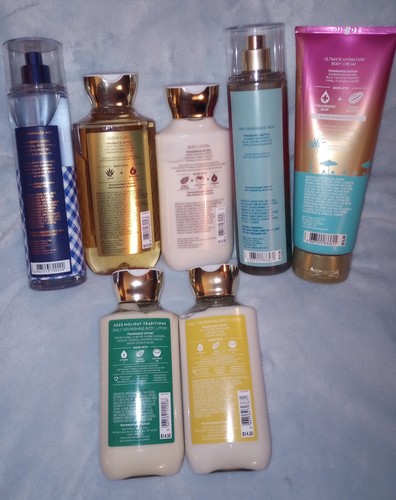Bath & Body Works Lotion Körperwäsche & Spray Gingham endlos Sommer Vanillebohne - Bild 2 von 12