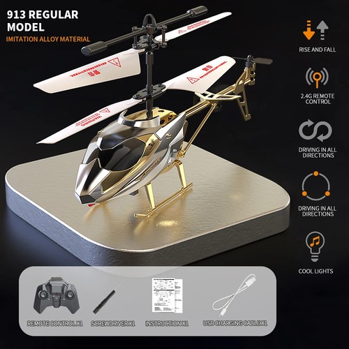 Lo último RC Helicóptero Recargable Seguro Control Remoto Drone Genial Mini Juguetes para Niños - Imagen 14 de 45