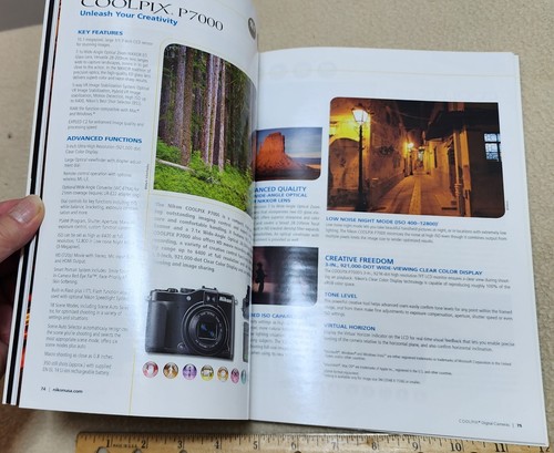 Nikon Full Line Product Guide Spring 2011 RARE - NEW Heavy Stock Paper 1Lb - Picture 5 of 8