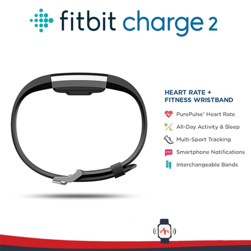 Fitbit Charge 2 Fitness Health Smartwatch Heart Rate Monitor Activity Tracker - Picture 31 of 41