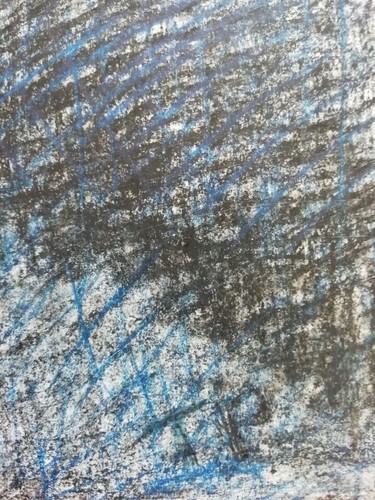 NEO - ROMANTIC NOCTURN LANDSCAPE - MIXED MEDIA ON PAPER - SIGNED JP 19 X 26 inch - Picture 9 of 12