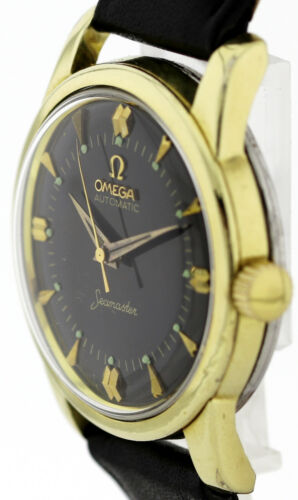 Omega Black Beauty Goldhaube Vintageuhr Automatic Ref.2846-2848 Kal.501 aus 1958 - Bild 5 von 9