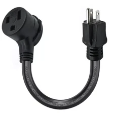 110V to 220V TIG MIG Welder Converter Cord Adapter,14AWG Converter Cable Adapter