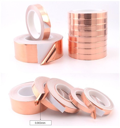 25M EMI Anti-static Tape 20 mm Single-sided Adhesive Conductive Copper Foil Tape - Picture 4 of 12