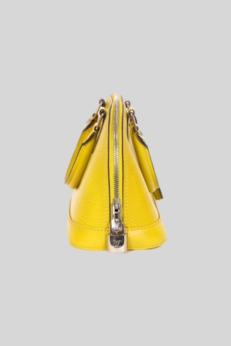 Louis Vuitton Yellow Epi Alma BB - Picture 4 of 5
