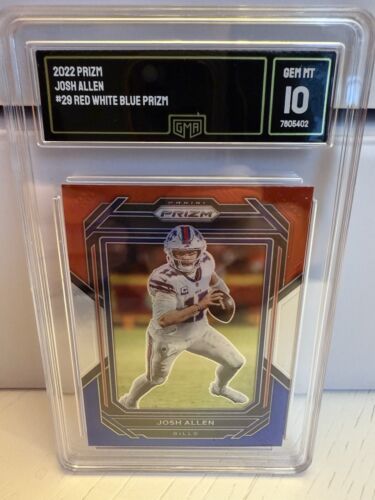 2022 Panini Prizm - Red White & Blue Prizm #29 Josh Allen