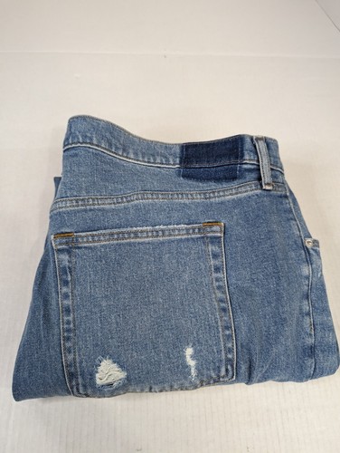 NWT Abercrombie & Fitch Ultra High Rise 90s Slim Straight Jeans 35/20