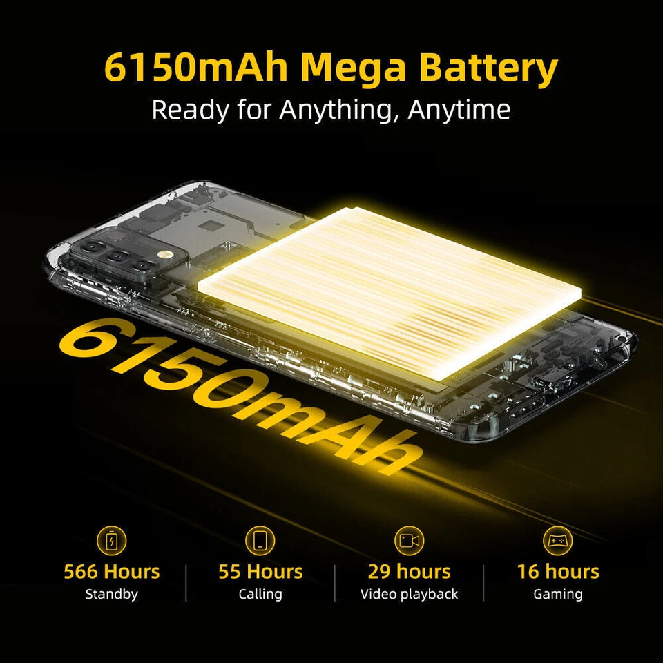 UMIDIGI Power 5 6.53'' Android 6150mAh 4GB+128GB Octa Core Unlocked Smartphone - Image 4 of 4