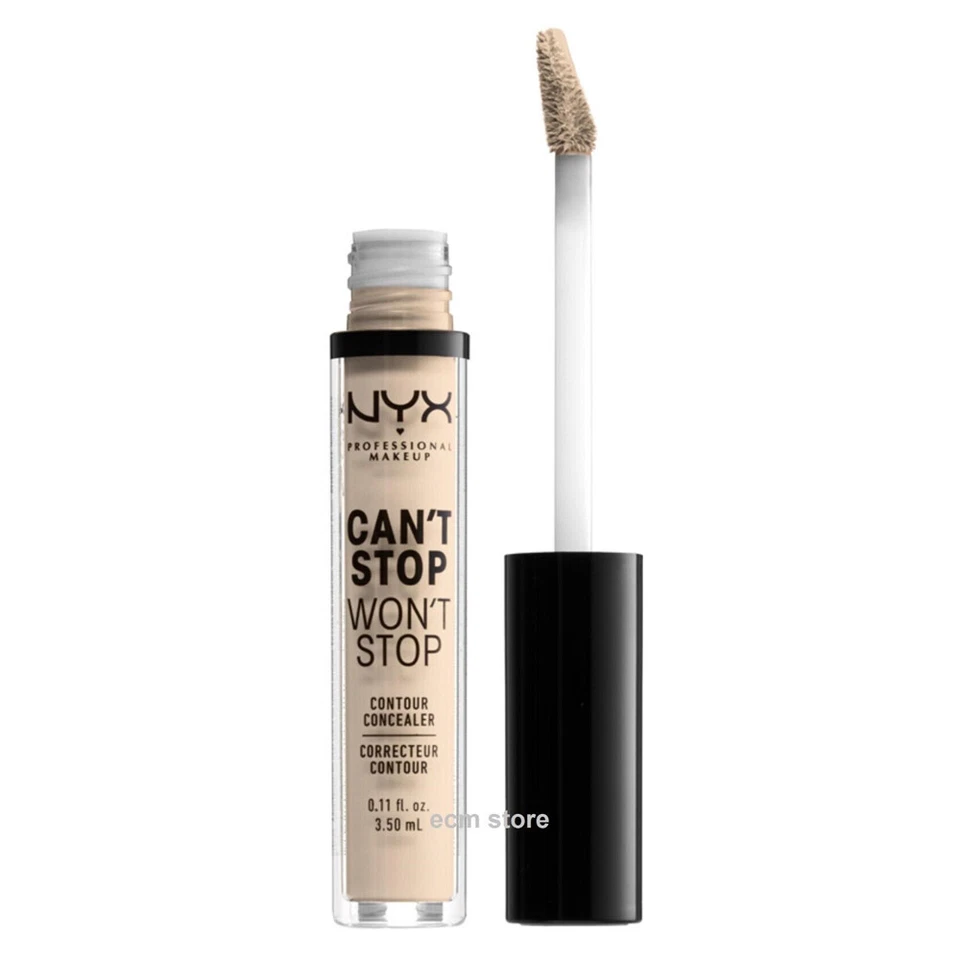 NYX Can't Stop Won't Stop Matte Finish Contour Concealer, 24h Full Coverage - Image 3 of 4