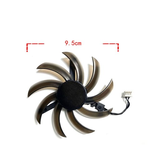 Graphics Card Cooling Fan with Panel For GAINWARD RTX2060 GTX1660 1660S 1660ti - Afbeelding 9 van 9