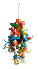 Prevue Pet Products 60962 Bodacious Bites Wizard Bird Toy, Multicolor