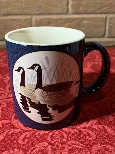 Otagiri Blue Canada Goose Mug Canadian Geese Water - Picture 1 of 5