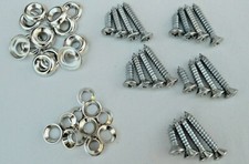 36pcs Chrome Screw Kit For Ford Mustang Torino Bronco Fairlane Mercury Etc 36pcs Chrome Screw Kit For Ford Mustang Torino Bronco Fairlane Mercury Etc