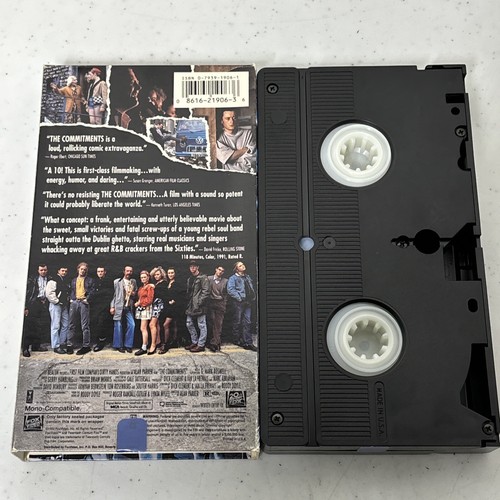 The Commitments VHS Alan Parker Play 1991 Video Tape Movie Film Vintage - Picture 4 of 7
