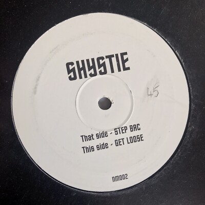SHYSTIE - Step Bac / Get Loos Vinyl 12 UK Garage Hip Hop 2004