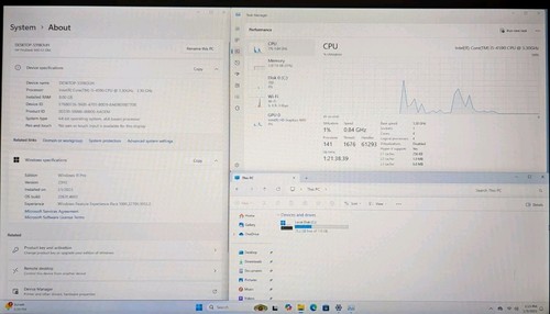 HP ProDesk 600 G1 Mini Core i5-4590 3.30GHz 8GB RAM 128GB SSD Win 11 Pro - Afbeelding 2 van 7