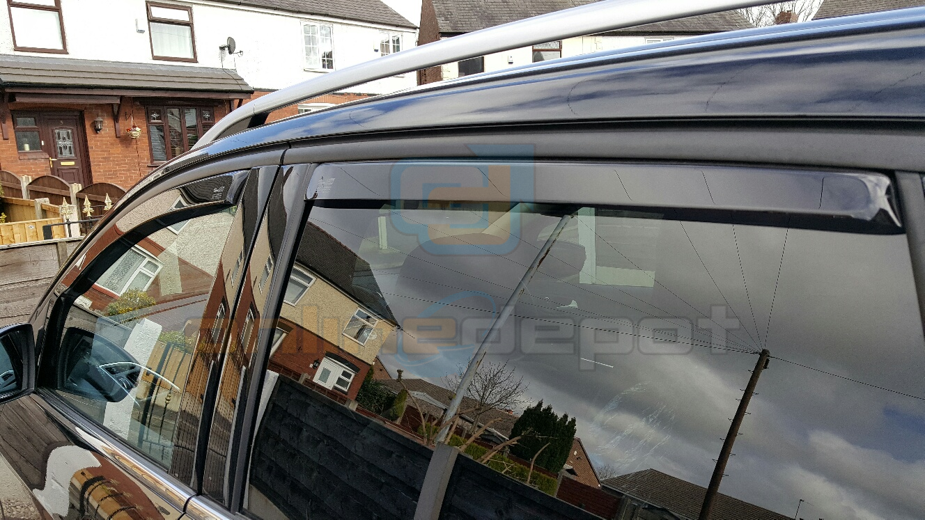 Wind Deflectors FORD KUGA II 5doors 20122019 4pc HEKO Tinted eBay