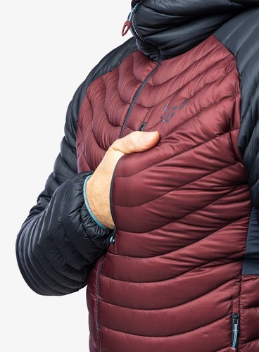 DYNAFIT Radical Down Hooded RDS Jacket ski touring mountaineering hooded mens M - Picture 7 of 16