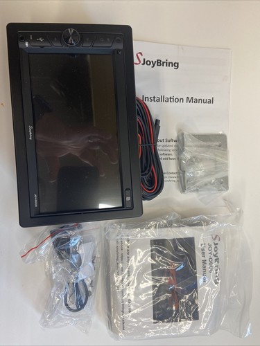 SJOYBRING Double Din Car Stereo Apple Carplay with 7" HD Screen JOY-D006 USED - Picture 1 of 4